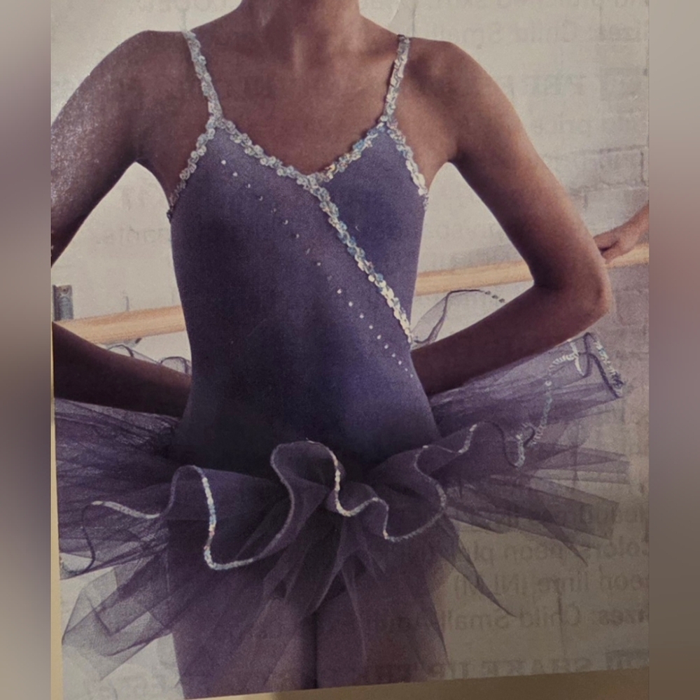 Curtain Call Costumes Plum Tutu Child Medium